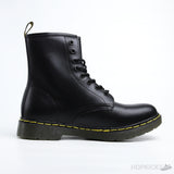 Dr. Martens 1460 Smooth Leather Lace Up Boot Black (Premium Batch) - Photo 3