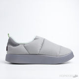 Adidas Puffylette Charcoal Solid Grey Linen Green Magic Lime (Dot Perfect) - Photo 3
