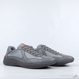 Prada America's Cup Soft Rubber Gray Sneakers (Premium Plus Batch) - Photo 7