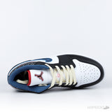Air Jordan 1 Low SE Industrial Blue Sashiko - Photo 5