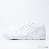 Air Jordan 1 Low Quilted White (Premium Plus Batch) - Photo 1