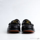 LV Black Hockenheim Python Leather Shoes - Photo 6