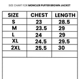 Moncler Puffer Brown Jacket - Photo 5