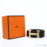 Hermes Silver H 4 Belt - Photo 5