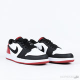 Air Jordan 1 Retro Low OG Black Toe (Premium Batch) - Photo 7