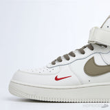 Air Force 1 High ID White Light Brown Red - Photo 7