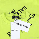 Balenciaga 22 Paris Oversized Neon T-Shirt (Economy Batch) - Photo 5