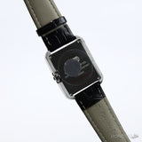 Timdors Classic Silver Rectangular Black Dial Dress Watch - Photo 5