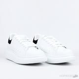 Alexander McQueen Oversized Sneaker Women White Black (Premium Batch) - Photo 6