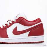 Air Jordan 1 Low Gym Red White - Photo 8