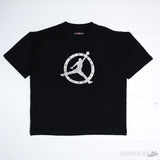 Off White x Air Jordan Black T-Shirt (Minor Defect) - Photo 1