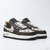 Virgil Abloh's LV x Nike Air Force 1 Brown Damier Pattern (Premium Plus Batch) - Photo 7