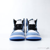 Air Jordan 1 Retro High White University Blue Black (Dot Perfect) - Photo 6