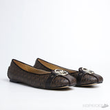 Michael Kors Lillie Moccasin Flats Brown (Dot Perfect) - Photo 6
