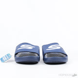 Skechers Hyper Burst Memory Foam Slide Blue - Photo 6