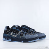Louis Vuitton Trainer 'Denim' (Premium Plus Batch) - Photo 7