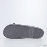 Adilette White Grey Slides - Photo 6