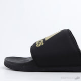 Adilette Gold Metallic Core Black Slides - Photo 7