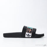 Adillete Boost Slide Black Green (Premium) - Photo 3