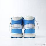 Off-White x Air Jordan 1 Retro High 'University Blue' (Premium Plus Batch) - Photo 8