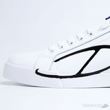 D&G White Blue Portofino Sneakers - Photo 8