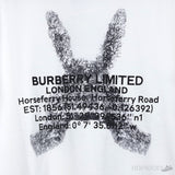 Burberry Horse Field Logo White T-Shirt - Photo 3