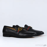 Gucci Men's Donnie Leather Loafers (Dot Perfect) - Photo 7