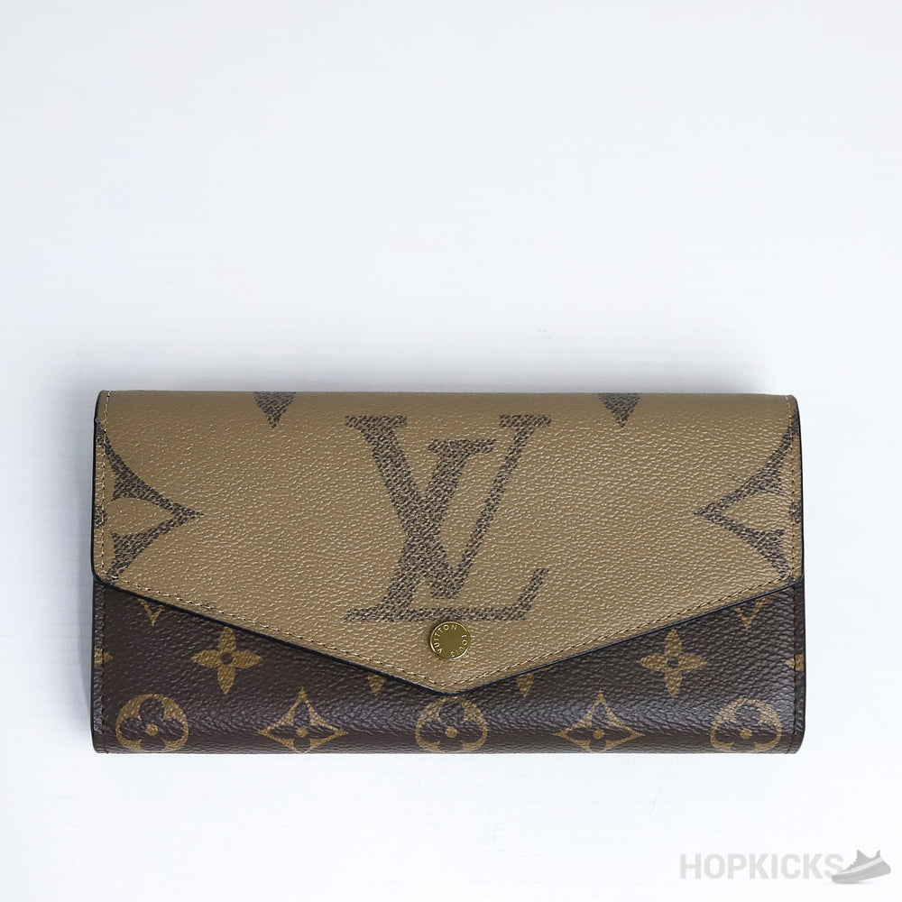 L*V Sarah Wallet Monogram Reverse Brown