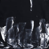 Balenciaga Logo Brushstrokes Black Hoodie - Photo 5