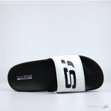 Skechers Hyper Burst Memory Foam Slide Black White - Photo 5