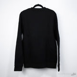 Prada Red Logo Patch Pocket Black Sweatshirt - Photo 2