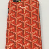 Goyard iPhone cover RED HIGH FASHION [PREMIUM MATERIALS] - Photo 1