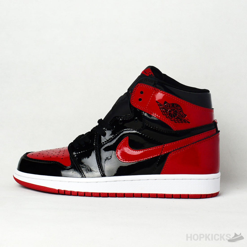 Air Jordan 1 Retro High OG Bred Patent