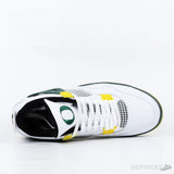 Air Jordan 4 Retro Oregon Ducks Duckman White (Premium Plus Batch) - Photo 6