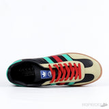 Adidas x G.U.C.C.I Gazelle Black Green Red - Photo 5
