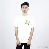 LV x NBA White T-Shirt - Photo 3