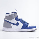 Air Jordan 1 Mid University Blue Grey - Photo 5