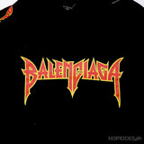 Balenciaga Metal Logo Oversized Hoodie (Dot Perfect) - Photo 8