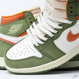 Air Jordan 1 High OG Craft Celadon (Dot Perfect) - Photo 20