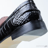 Men's Gucci Jordaan Crocodile Loafer Black (Dot Perfect) - Photo 11