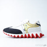 CL Loubishark Mix Media Serrated Sole (Dot Perfect) - Photo 1