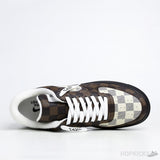 LV x Air Force 1 Low Virgil Abloh Brown Black Sole - Photo 9
