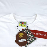 Bape On Fire White T-Shirt (Economy Batch) - Photo 8