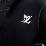 LV Front And Back Embroided SweatShirt - Photo 7