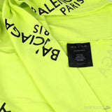 Balenciaga Paris Oversized Neon T-Shirt (Economy Batch) - Photo 9