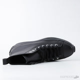 Converse Run Star Hike Hi Triple Black Leather - Photo 7