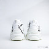Bale*ciaga Allover Logo Triple S White Sneakers (Dot Perfect) - Photo 8