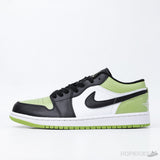 Air Jordan 1 Low Snakeskin Vivid Green (Premium Plus Batch) - Photo 1