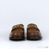 Gucci Cara Logo Brown Loafer (Dot Perfect) - Photo 8
