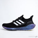 Ultra Boost 21 Boost Black Blue Violet [Real Boost] (Premium Batch) - Photo 1